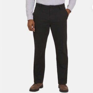 NEW Weatherproof Vintage Men's 36X34 Trevorland Flex Utility Pants Black Canvas